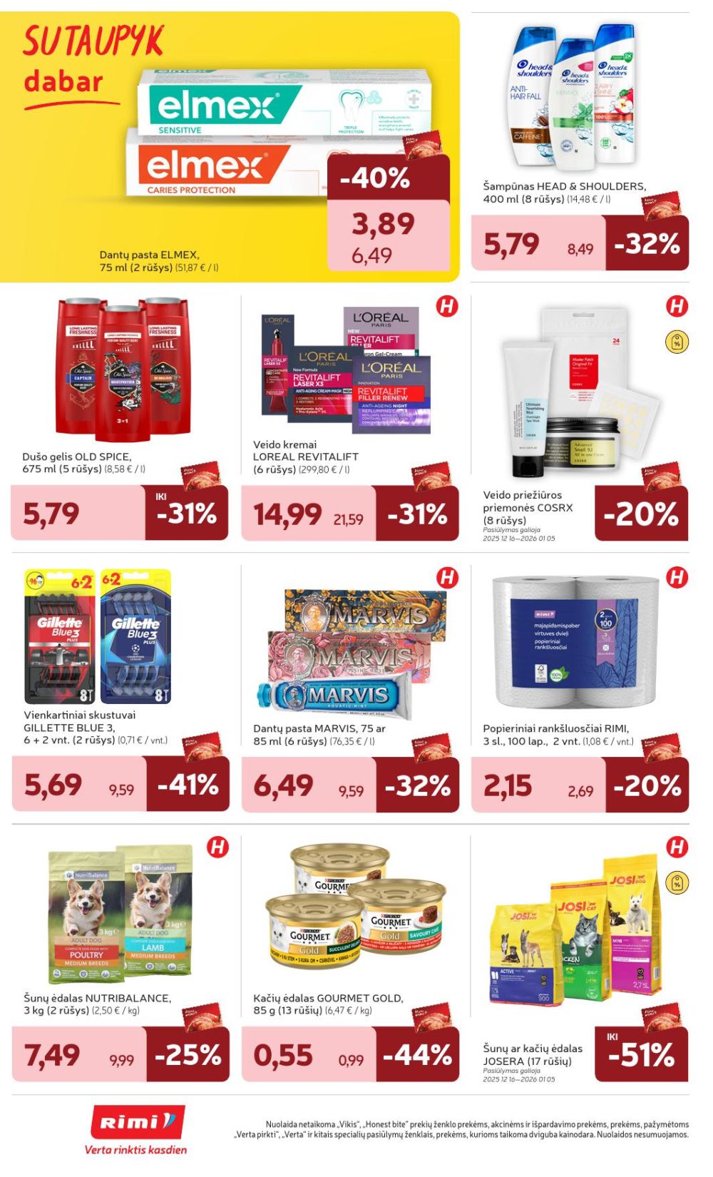 rimi - RIMI - Leidinys Nr.1 (2025 12 29 - 2026 01 05) - page: 22