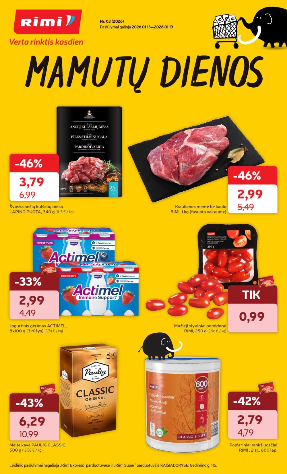 rimi - RIMI - Leidinys Nr.3 (2026 01 13 - 2026 01 19)