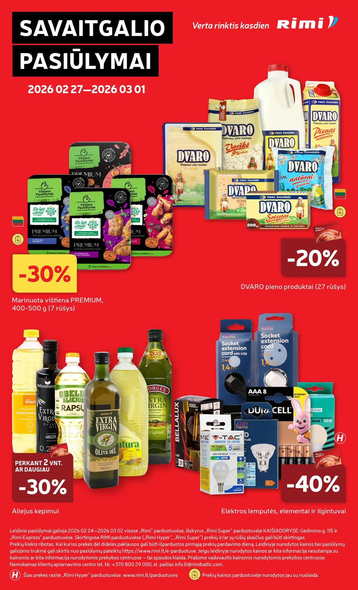rimi - RIMI - Leidinys Nr.9 (2026 02 24 - 2026 03 02) - page: 36