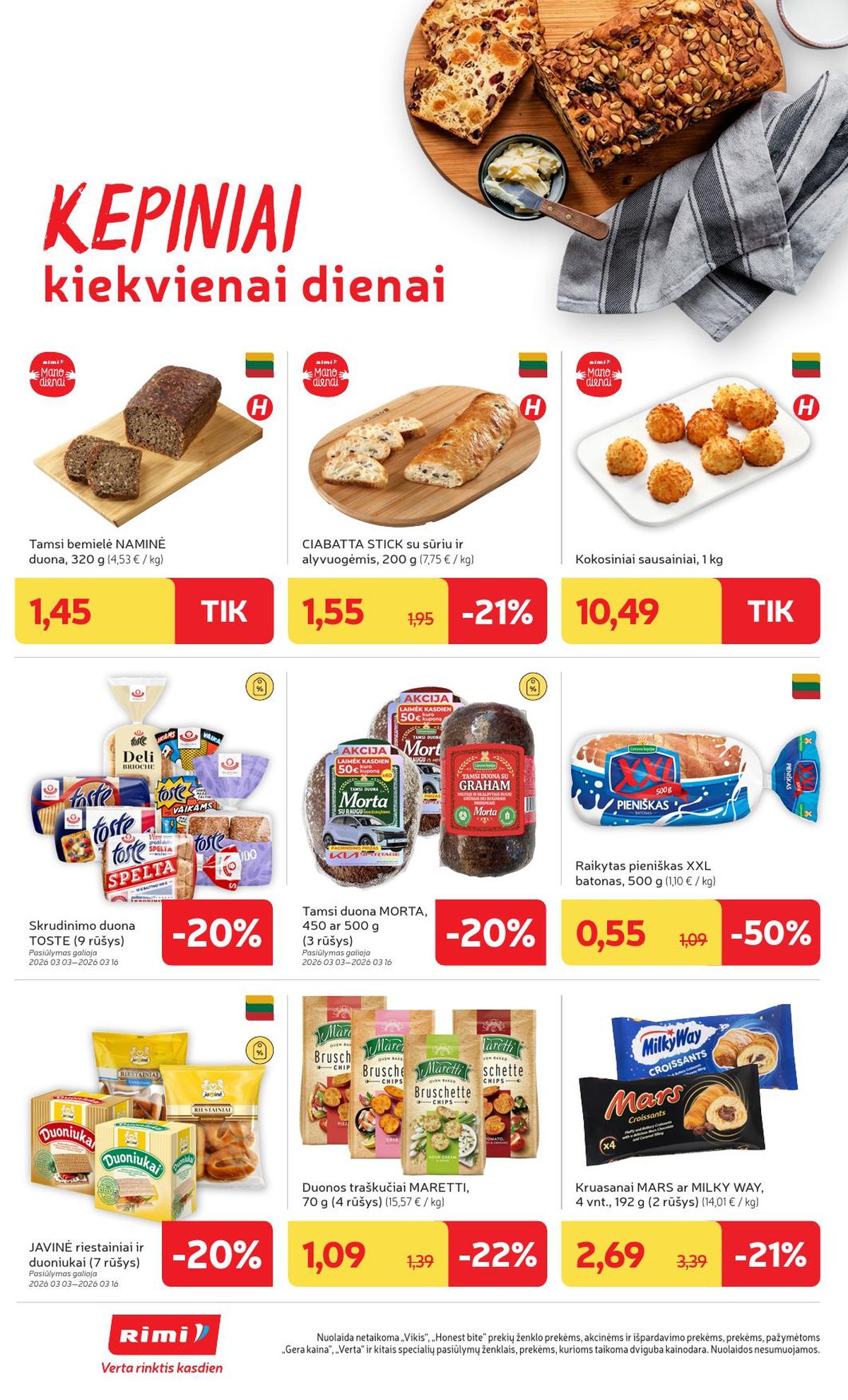 rimi - RIMI - Leidinys Nr.11 (2026 03 10 - 2026 03 16) - page: 20