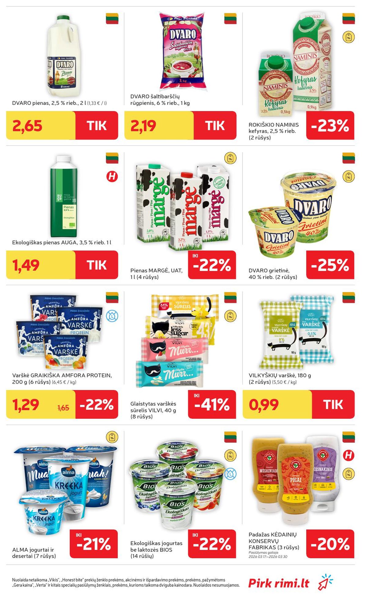 rimi - RIMI - Leidinys Nr.12 (2026 03 17 - 2026 03 23) - page: 12