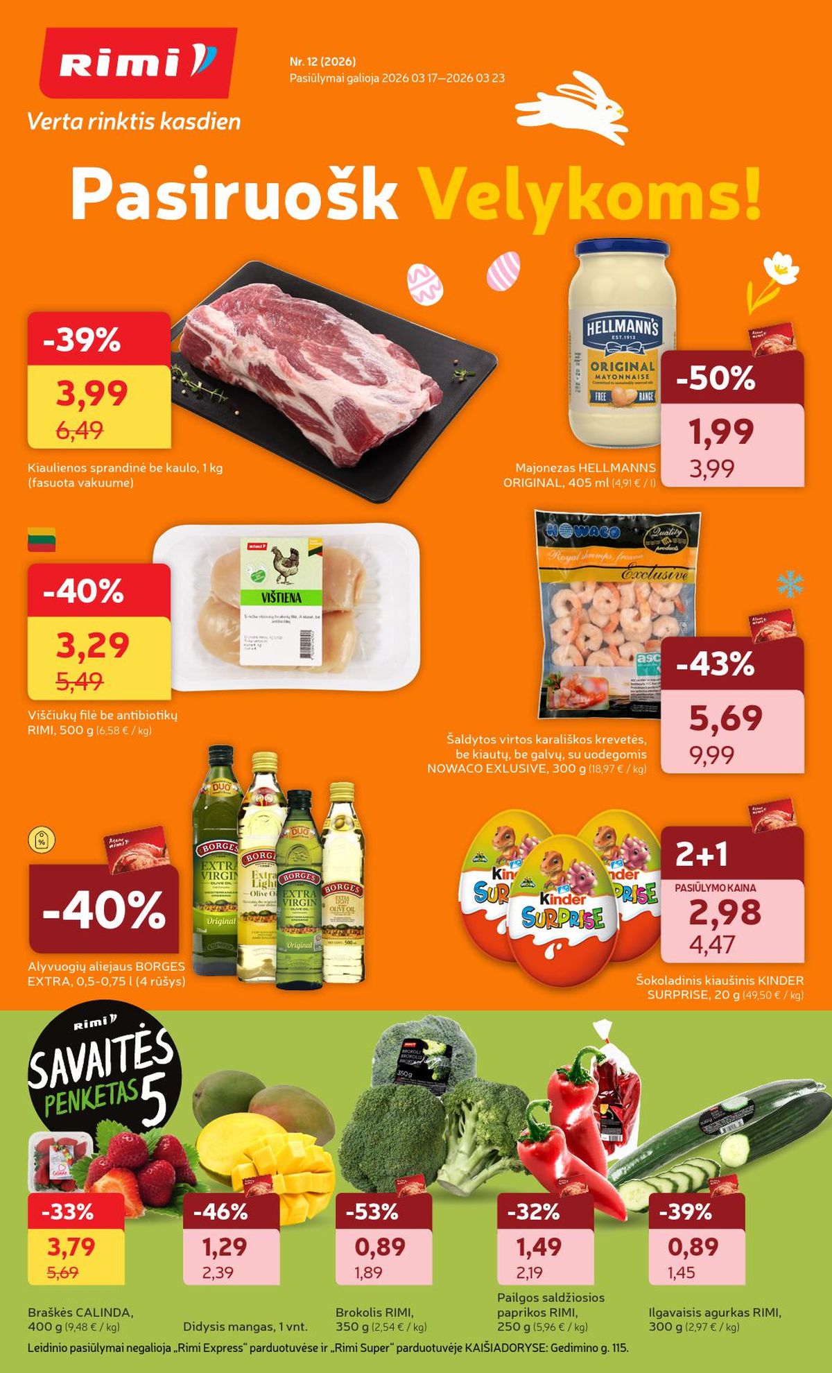 rimi - RIMI - Leidinys Nr.12 (2026 03 17 - 2026 03 23)
