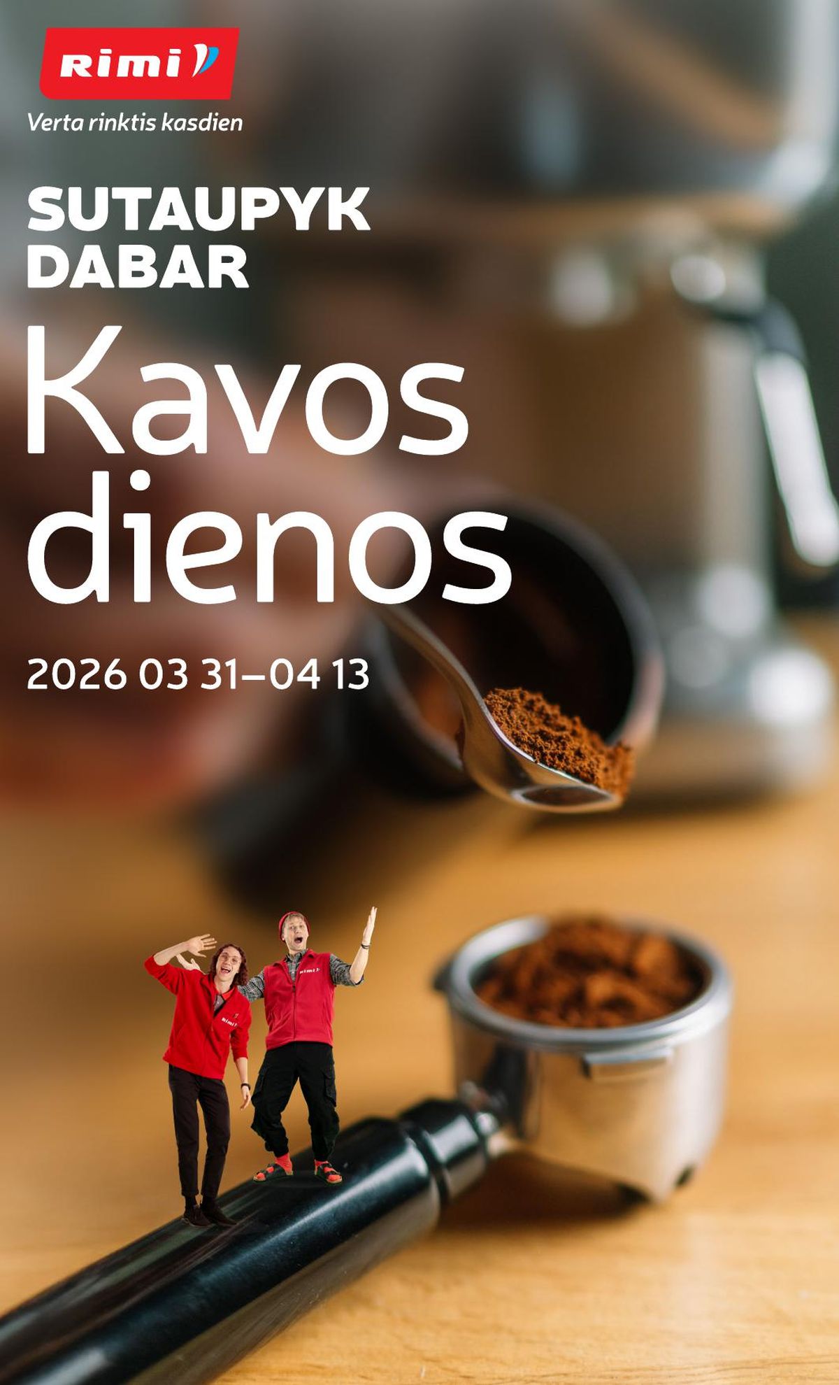 rimi - RIMI - Kavos dienos (2026 03 31 - 2026 04 14)