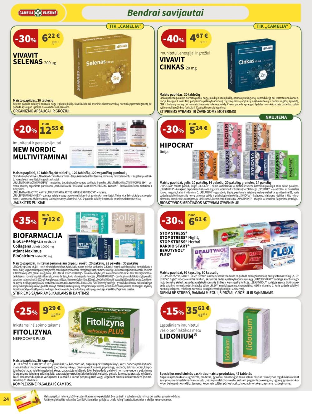 camelia - CAMELIA - Leidinys Nr.09 (2025 09 01 - 2025 09 30) - page: 24