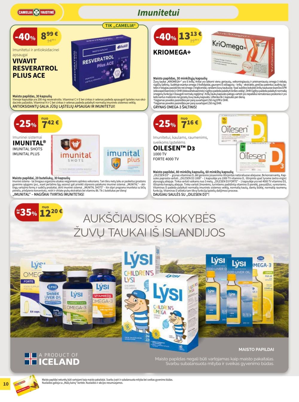 camelia - CAMELIA - Leidinys Nr.09 (2025 09 01 - 2025 09 30) - page: 10