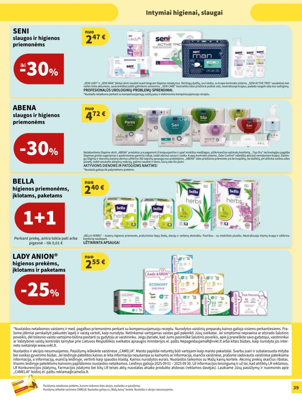 camelia - CAMELIA - Leidinys Nr.09 (2025 09 01 - 2025 09 30) - page: 39