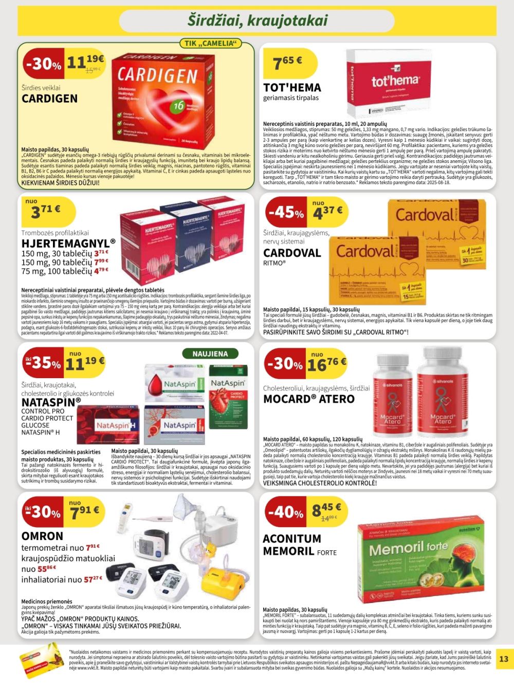 camelia - CAMELIA - Leidinys Nr.09 (2025 09 01 - 2025 09 30) - page: 13