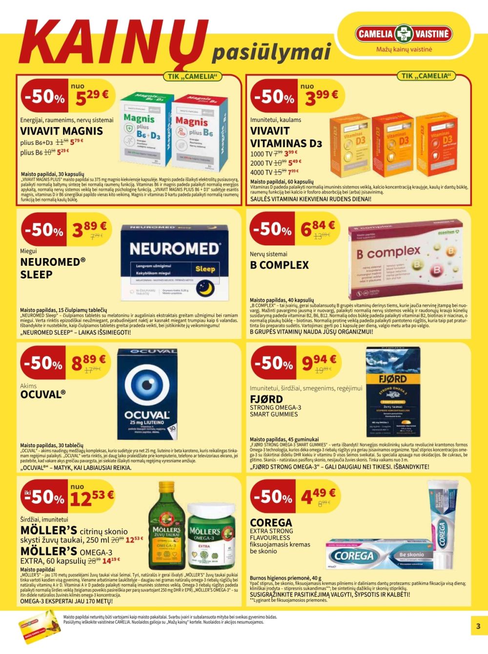 camelia - CAMELIA - Leidinys Nr.09 (2025 09 01 - 2025 09 30) - page: 3