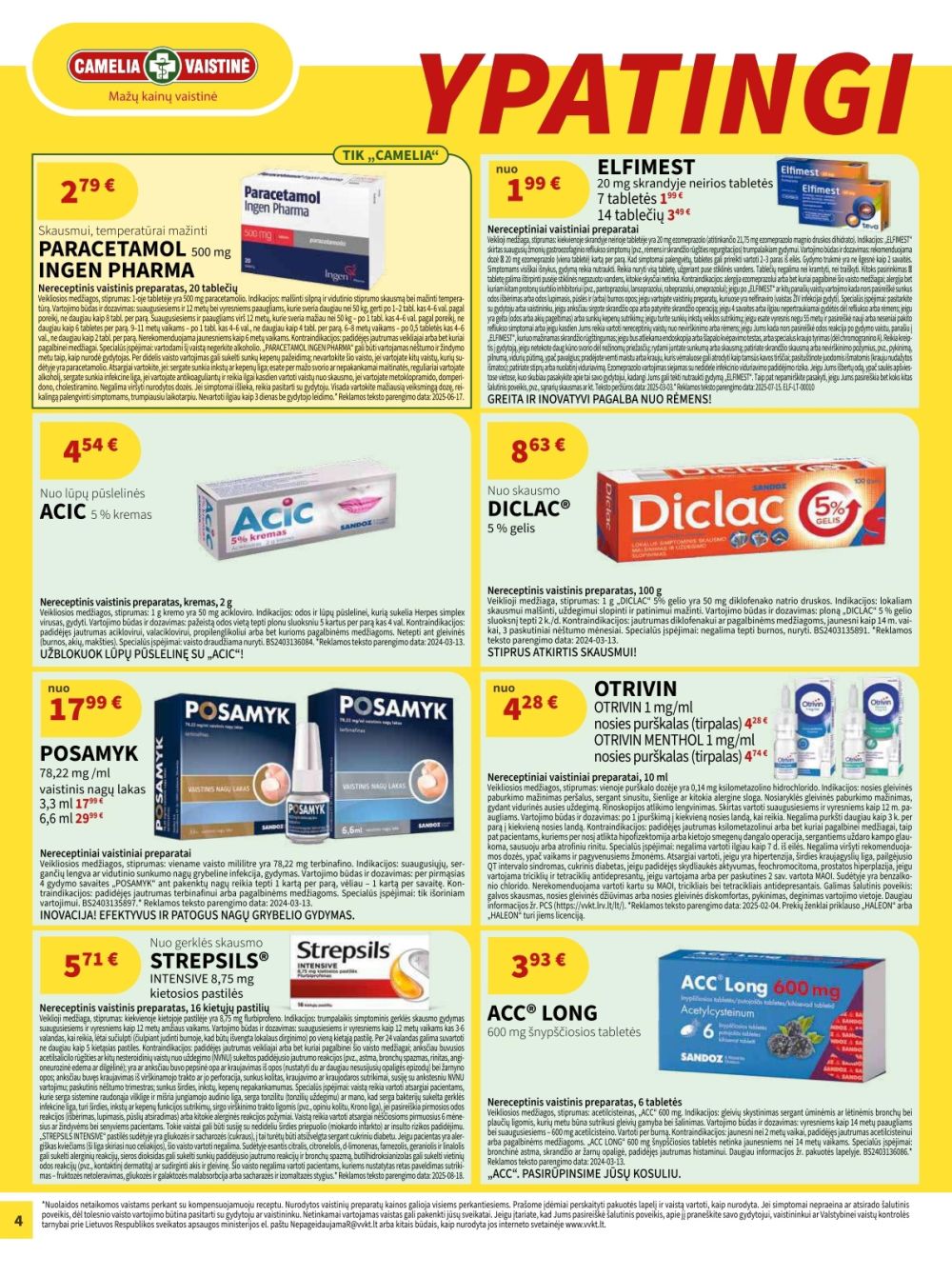 camelia - CAMELIA - Leidinys Nr.09 (2025 09 01 - 2025 09 30) - page: 4