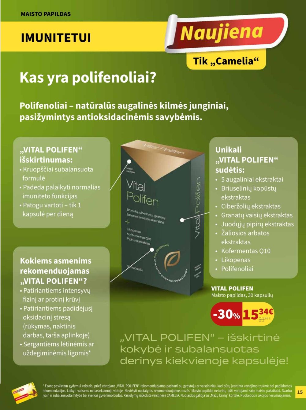 camelia - CAMELIA - Leidinys Nr.10 (2025 10 01 - 2025 10 31) - page: 15