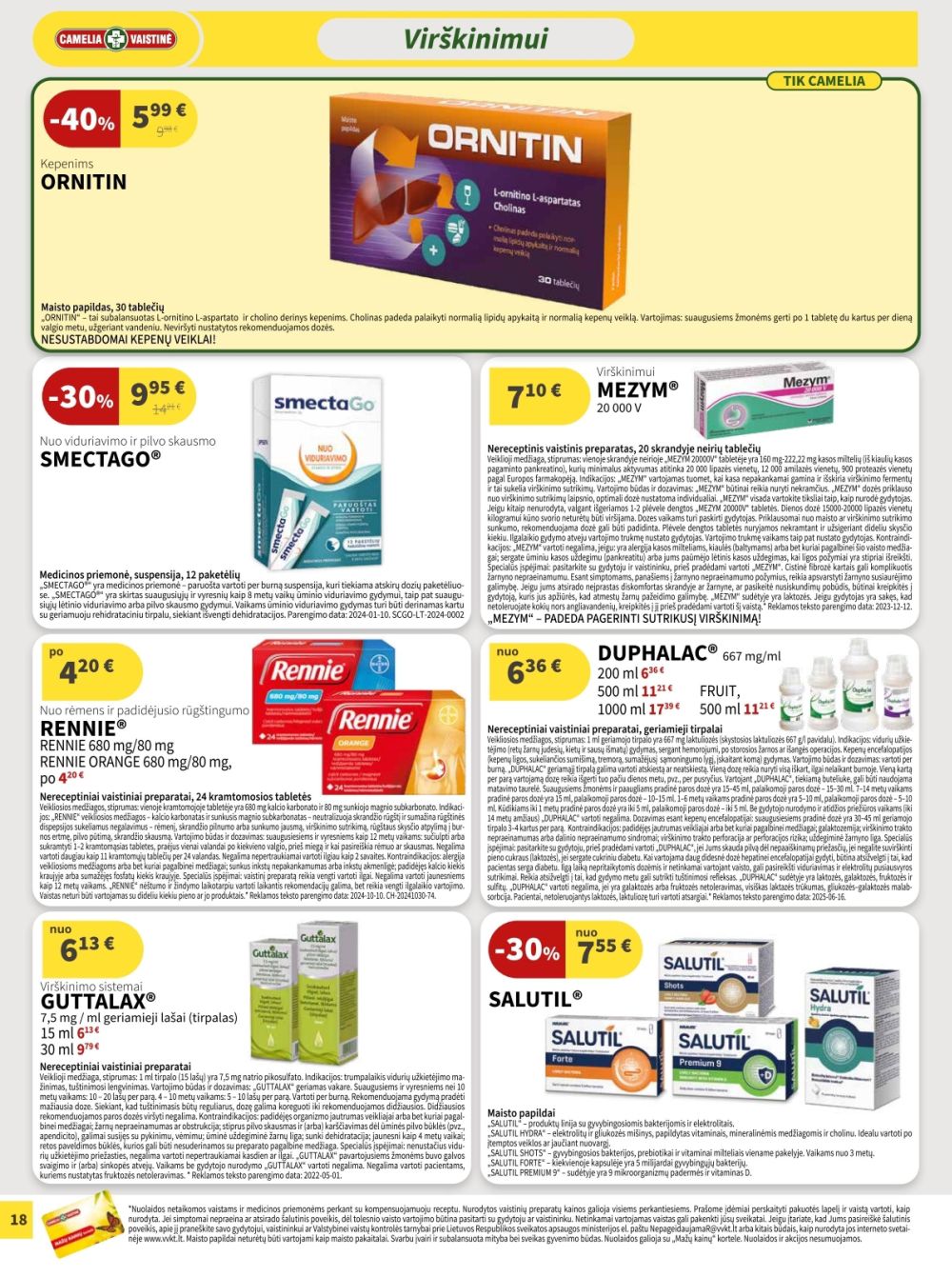 camelia - CAMELIA - Leidinys Nr.10 (2025 10 01 - 2025 10 31) - page: 18