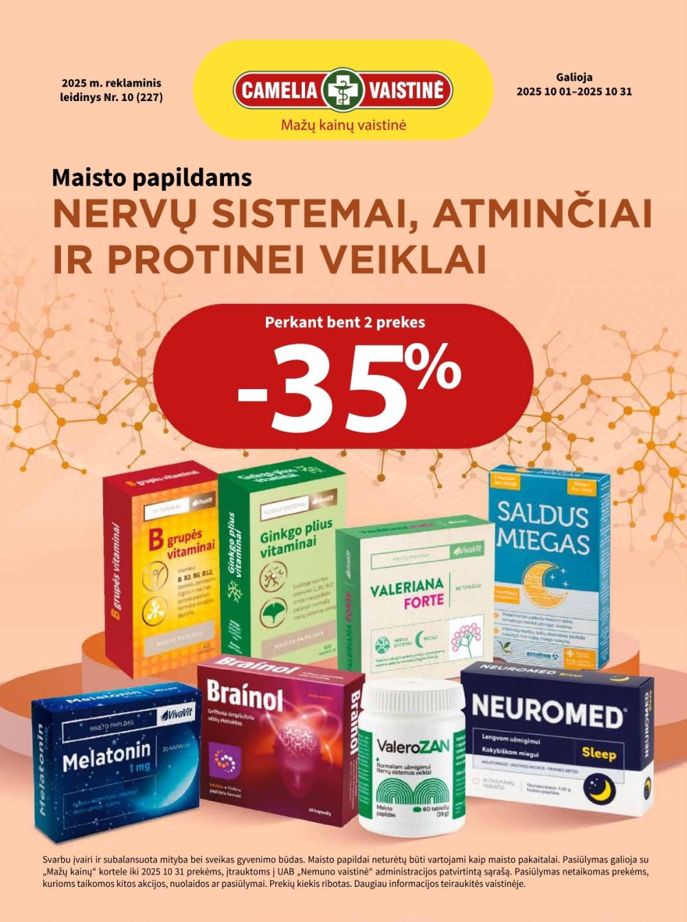 camelia - CAMELIA - Leidinys Nr.10 (2025 10 01 - 2025 10 31)