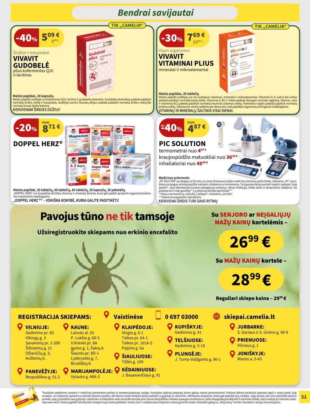 camelia - CAMELIA - Leidinys Nr.10 (2025 10 01 - 2025 10 31) - page: 31