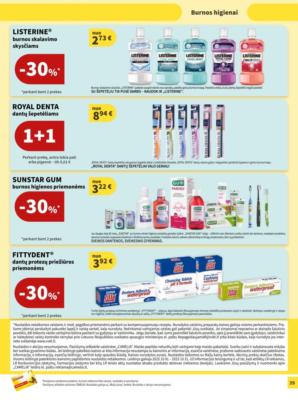 camelia - CAMELIA - Leidinys Nr.10 (2025 10 01 - 2025 10 31) - page: 39