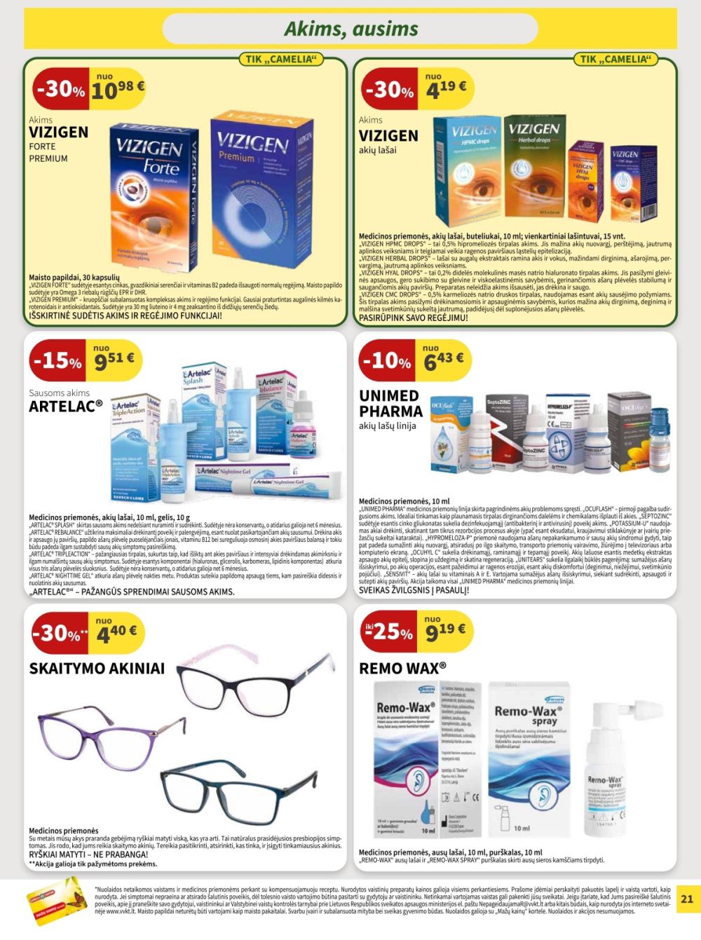 camelia - CAMELIA - Leidinys Nr.10 (2025 10 01 - 2025 10 31) - page: 21