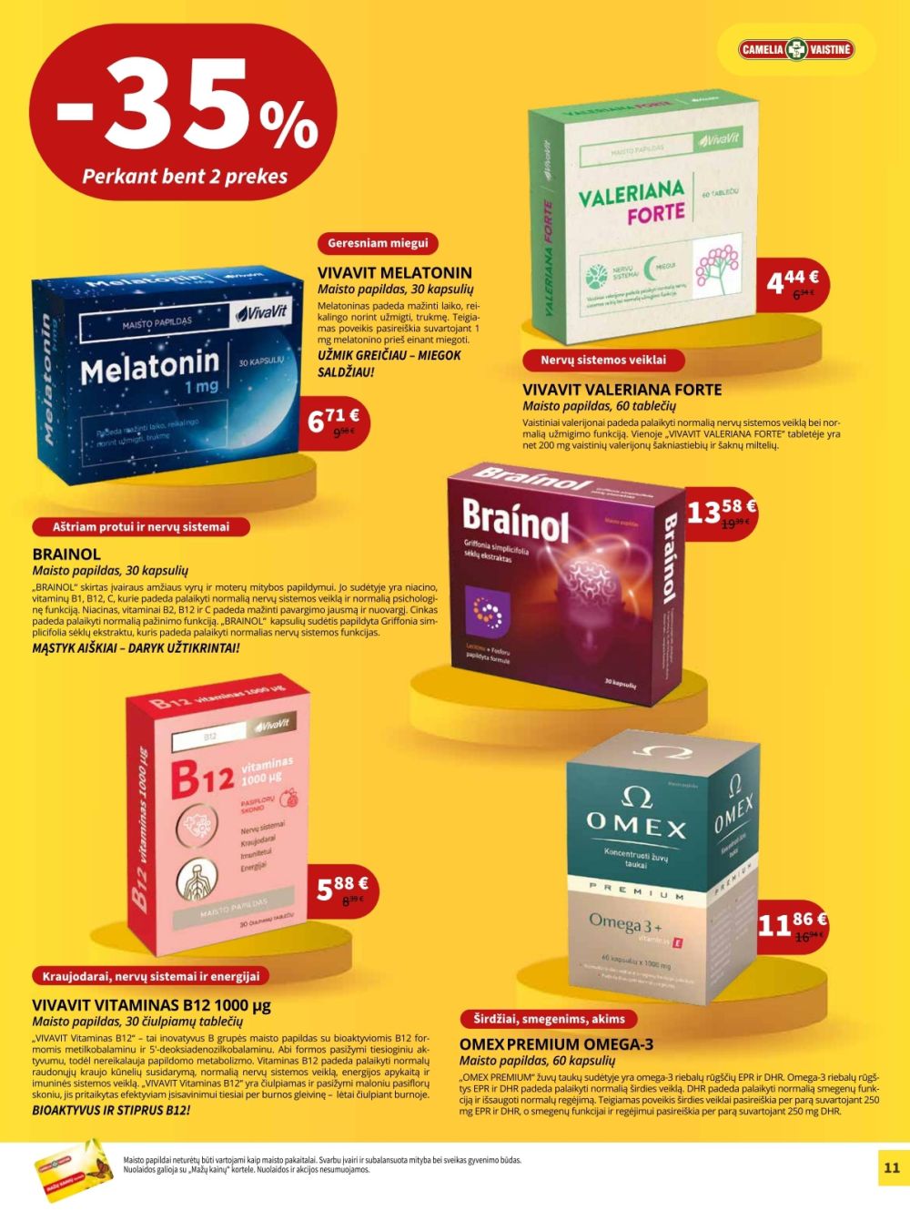 camelia - CAMELIA - Leidinys Nr.10 (2025 10 01 - 2025 10 31) - page: 11