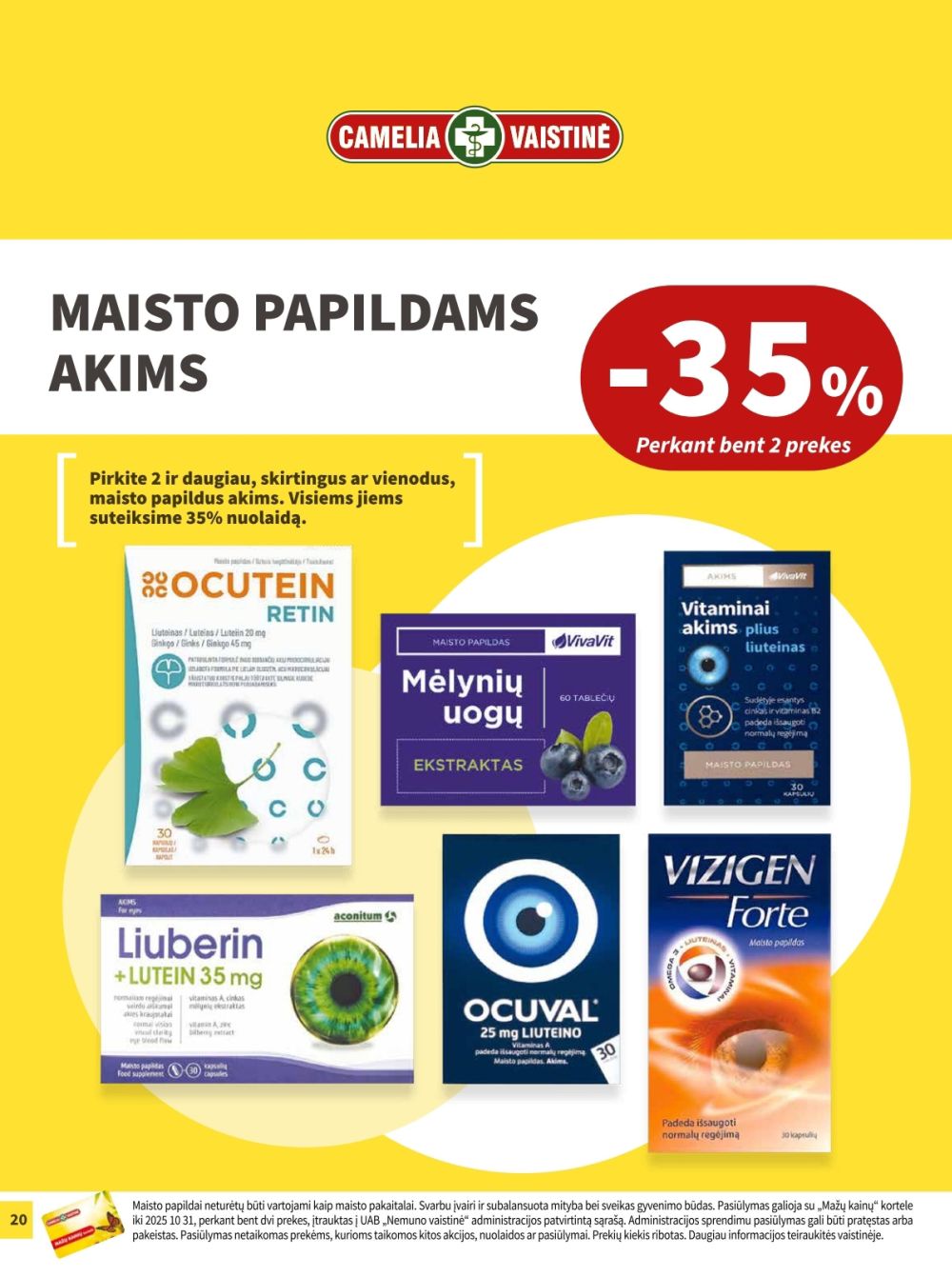 camelia - CAMELIA - Leidinys Nr.10 (2025 10 01 - 2025 10 31) - page: 20