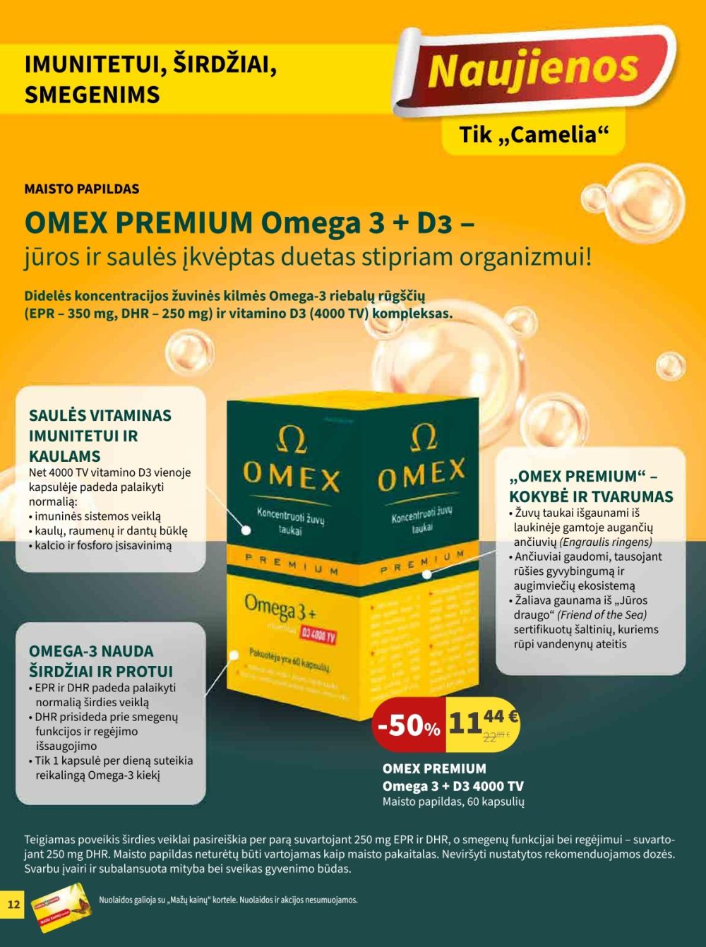 camelia - CAMELIA - Leidinys Nr.11 (2025 11 01 - 2025 11 30) - page: 12