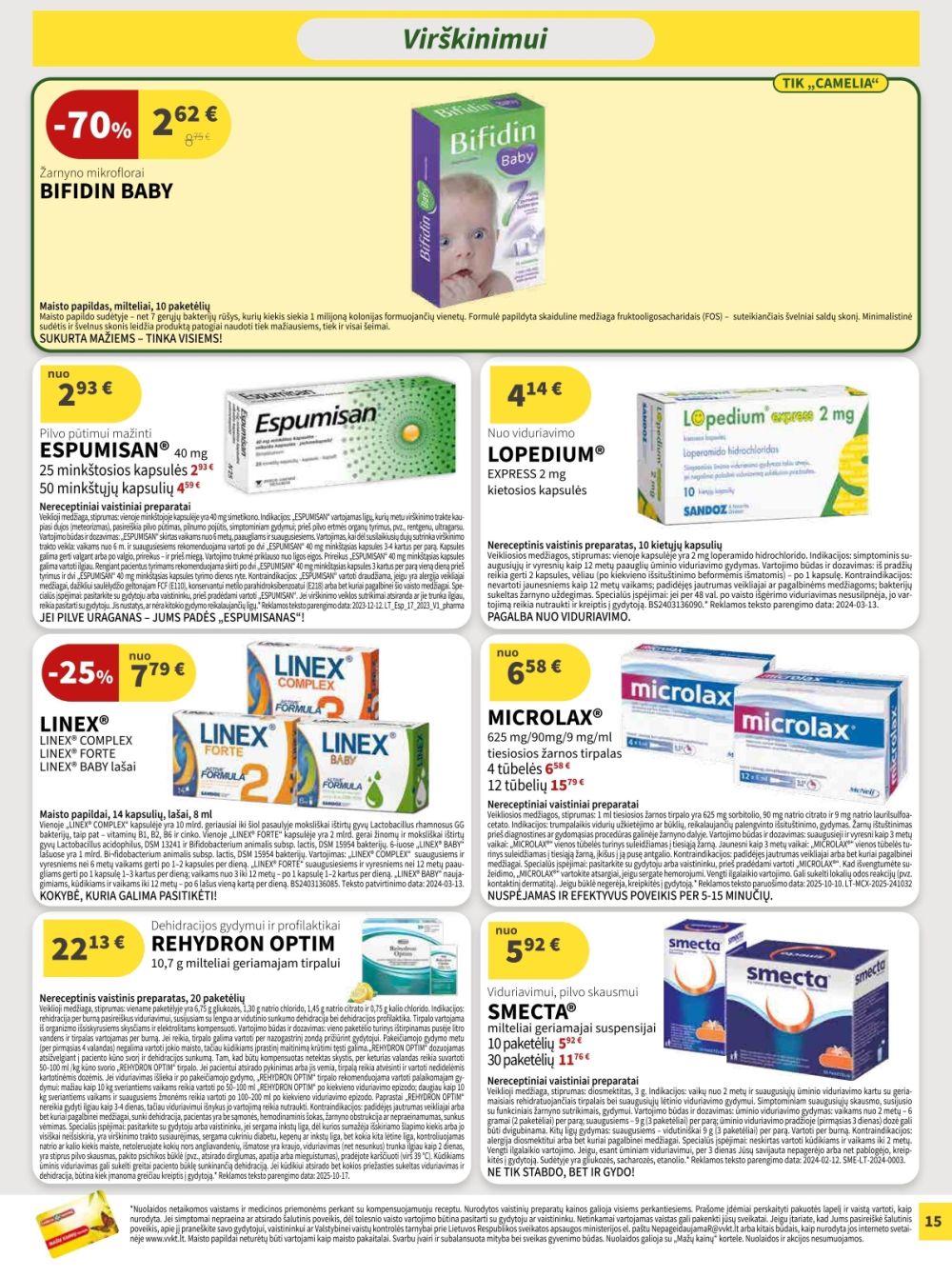 camelia - CAMELIA - Leidinys Nr.11 (2025 11 01 - 2025 11 30) - page: 15