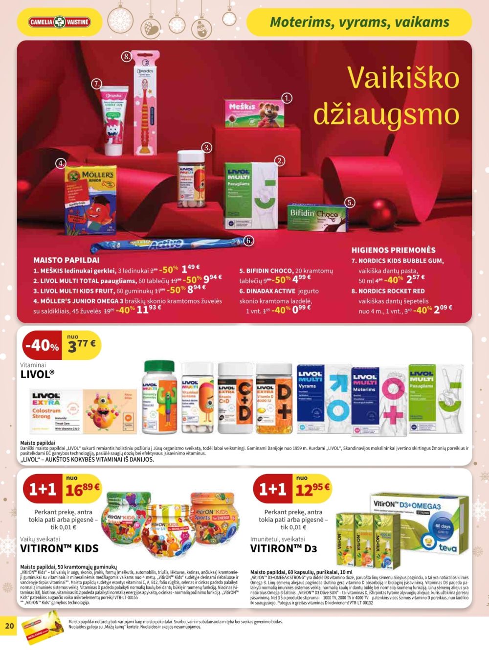 camelia - CAMELIA - Leidinys Nr.12 (2025 12 01 - 2025 12 31) - page: 20