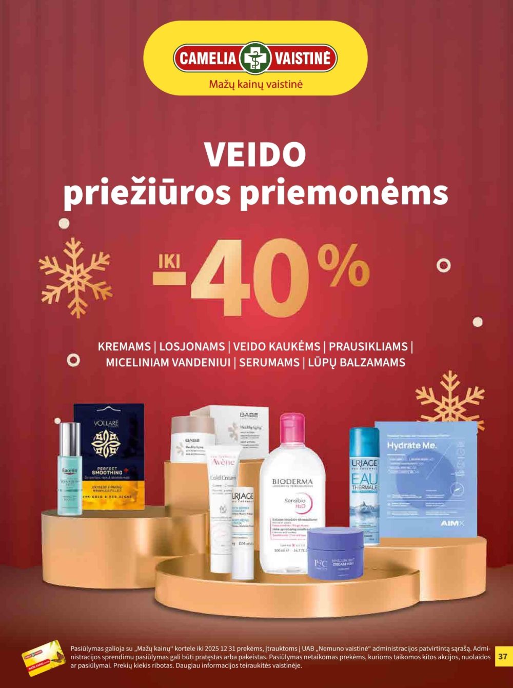 camelia - CAMELIA - Leidinys Nr.12 (2025 12 01 - 2025 12 31) - page: 37