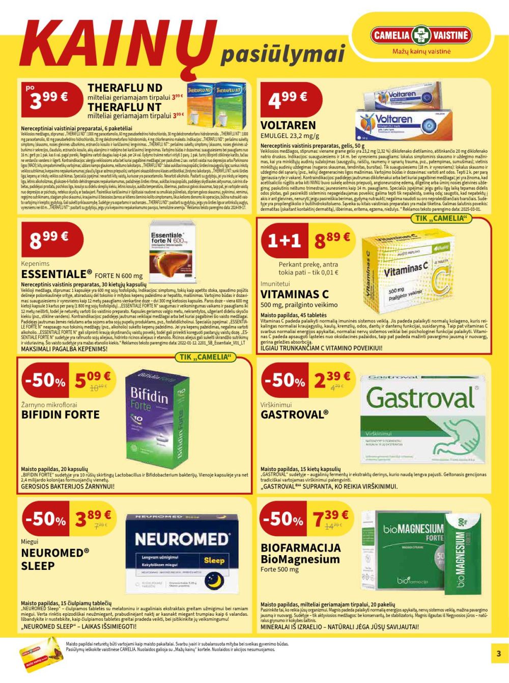 camelia - CAMELIA - Leidinys Nr.1 (2026 01 01 - 2026 01 31) - page: 3