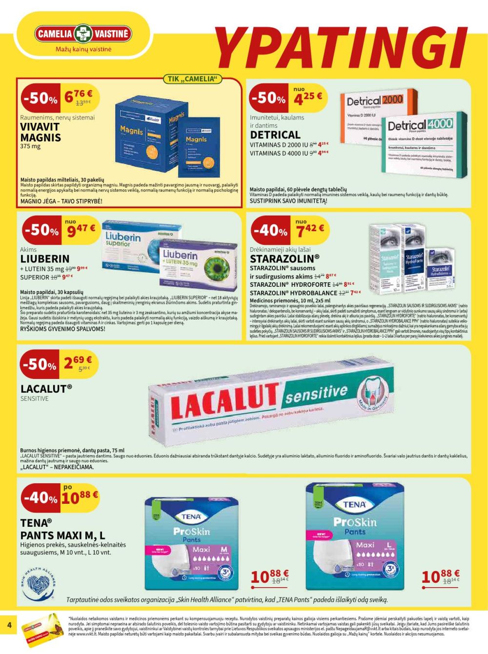 camelia - CAMELIA - Leidinys Nr.1 (2026 01 01 - 2026 01 31) - page: 4