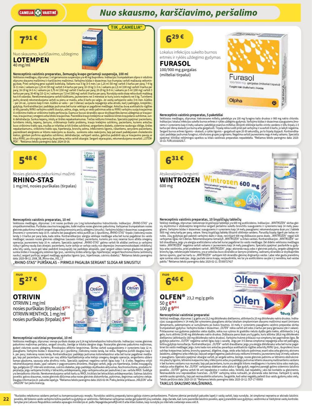 camelia - CAMELIA - Leidinys Nr.1 (2026 01 01 - 2026 01 31) - page: 22