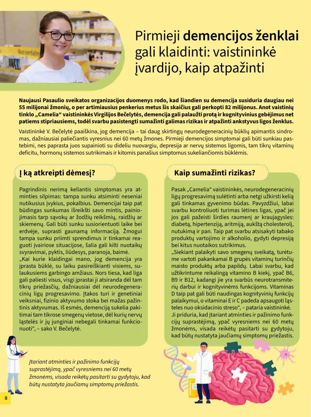 camelia - CAMELIA - Leidinys Nr.1 (2026 01 01 - 2026 01 31) - page: 8