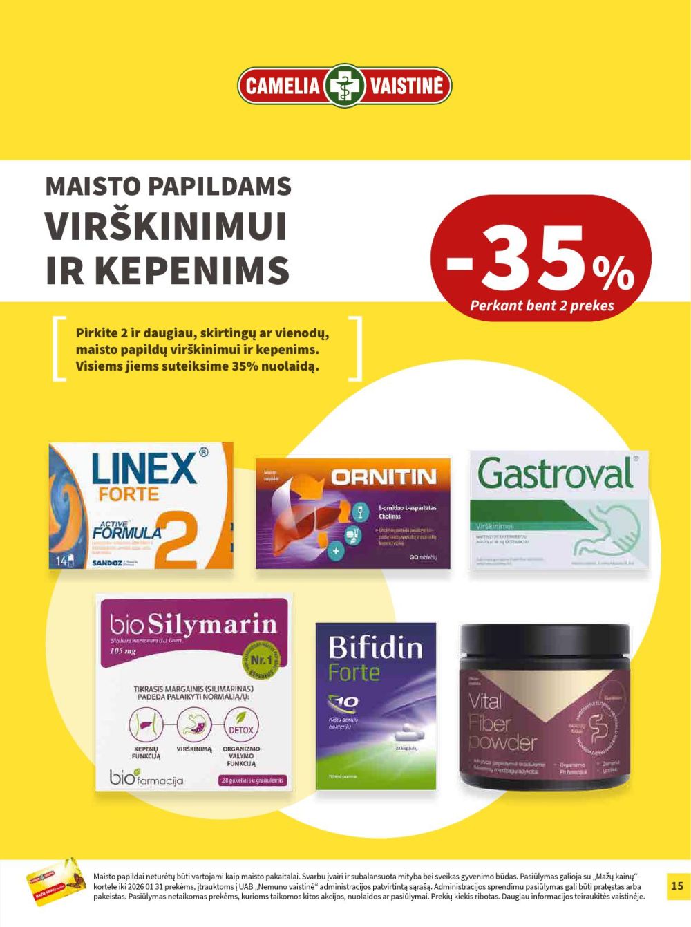 camelia - CAMELIA - Leidinys Nr.1 (2026 01 01 - 2026 01 31) - page: 15