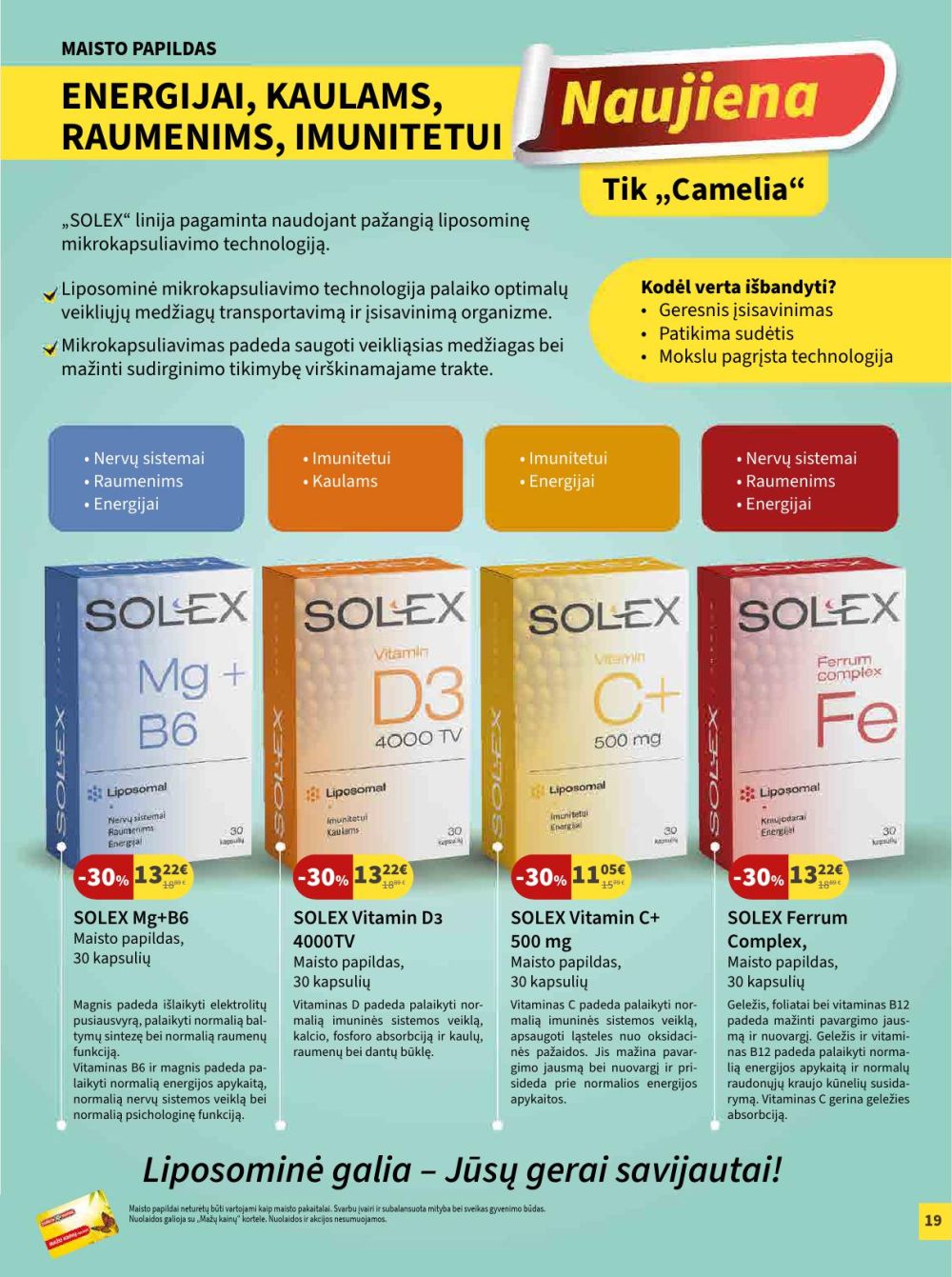 camelia - CAMELIA - Leidinys Nr.1 (2026 01 01 - 2026 01 31) - page: 19