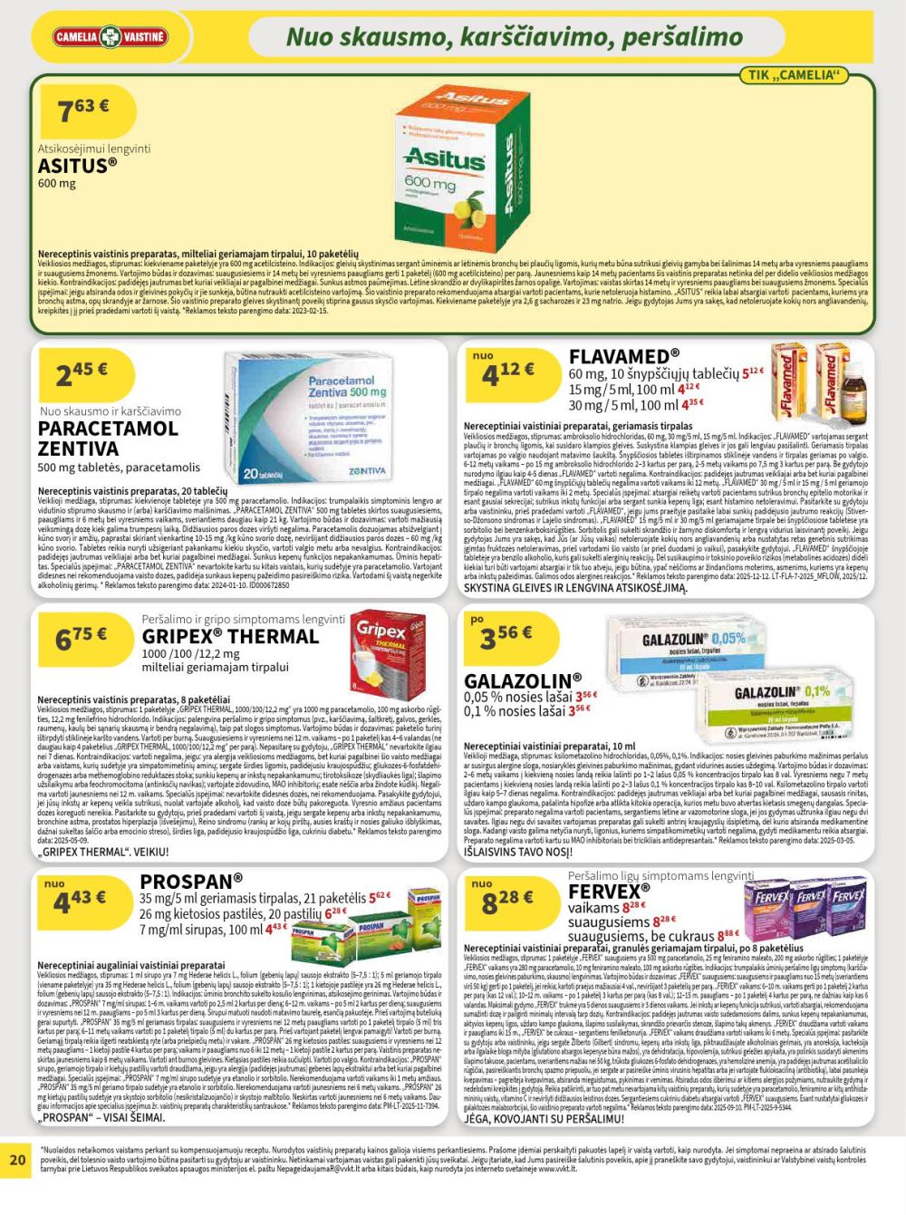 camelia - CAMELIA - Leidinys Nr.2 (2026 02 01 - 2026 02 28) - page: 20