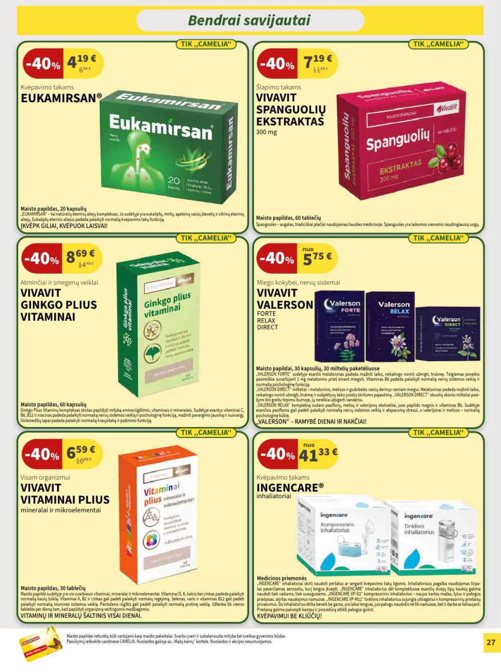 camelia - CAMELIA - Leidinys Nr.2 (2026 02 01 - 2026 02 28) - page: 27