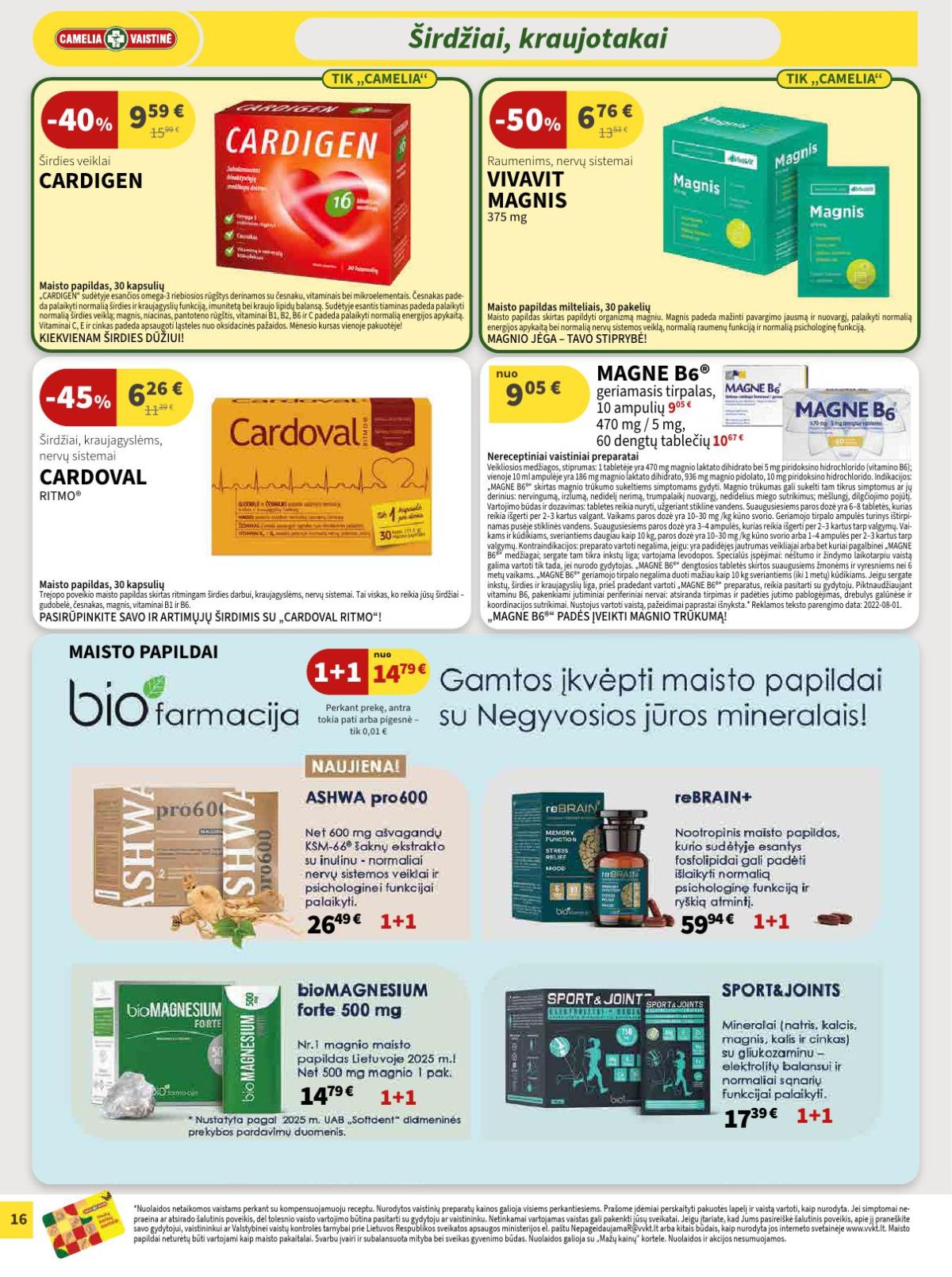 camelia - CAMELIA - Leidinys Nr.3 (2026 03 01 - 2026 03 31) - page: 16