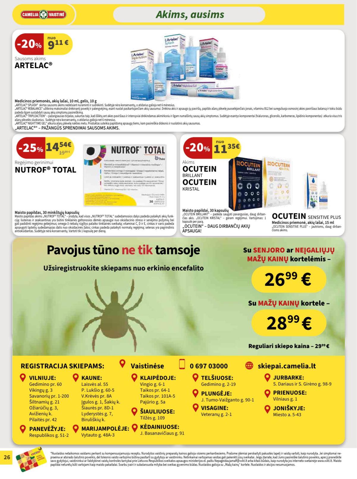 camelia - CAMELIA - Leidinys Nr.3 (2026 03 01 - 2026 03 31) - page: 26