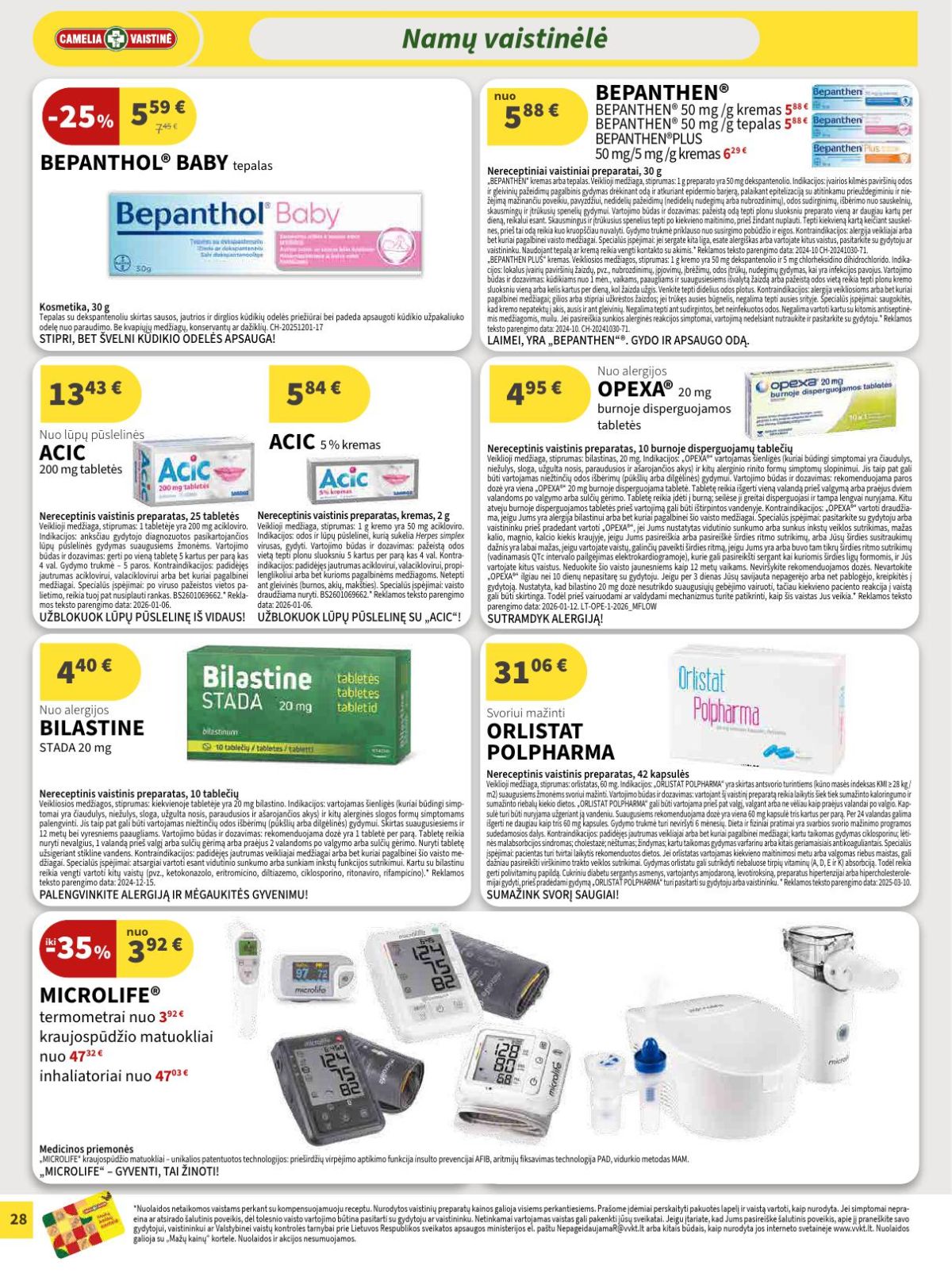 camelia - CAMELIA - Leidinys Nr.3 (2026 03 01 - 2026 03 31) - page: 28