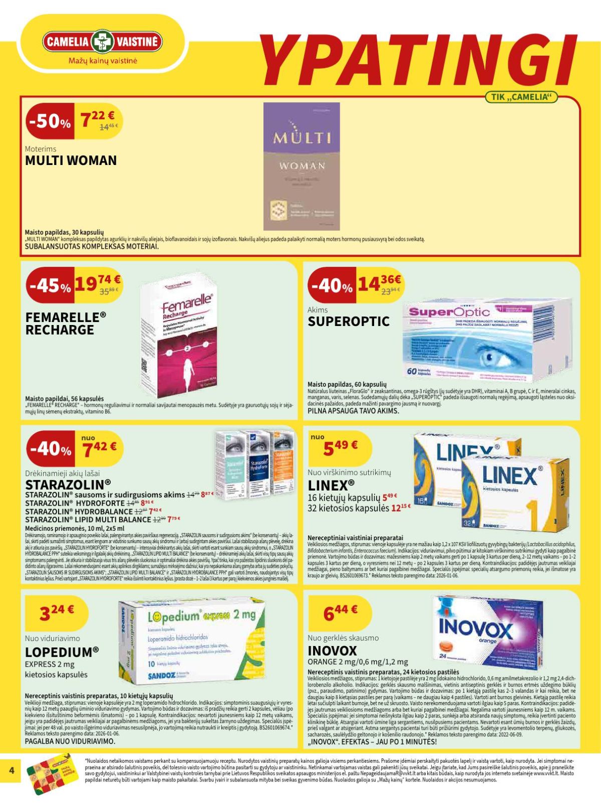 camelia - CAMELIA - Leidinys Nr.3 (2026 03 01 - 2026 03 31) - page: 4