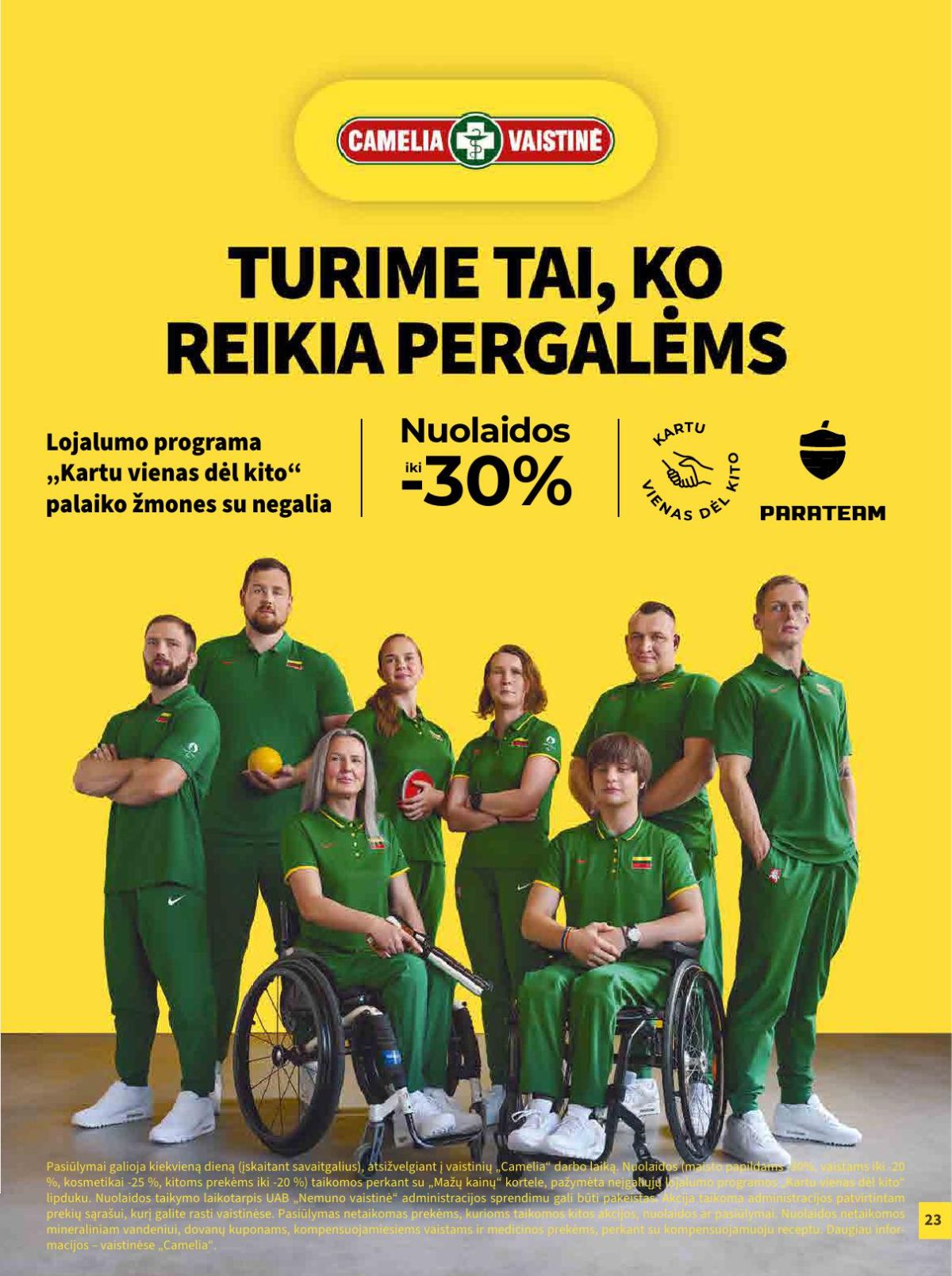 camelia - CAMELIA - Leidinys Nr.3 (2026 03 01 - 2026 03 31) - page: 23