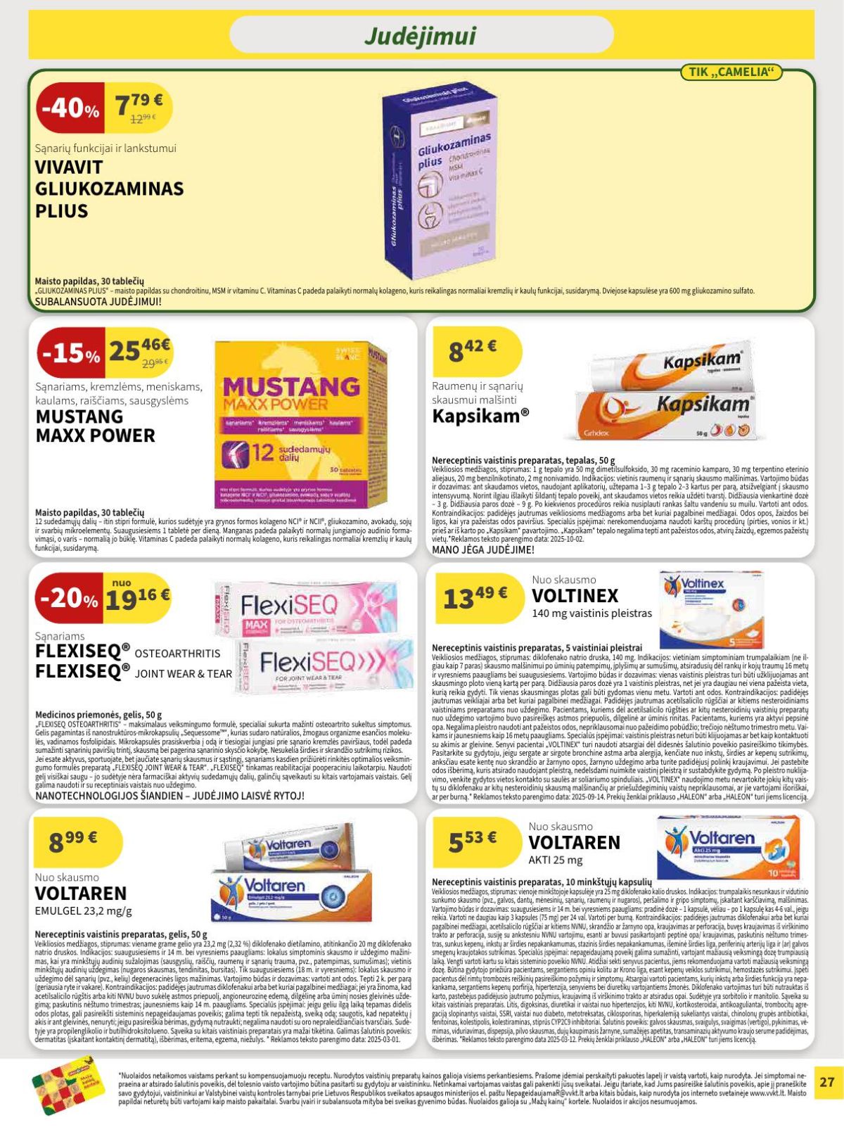 camelia - CAMELIA - Leidinys Nr.3 (2026 03 01 - 2026 03 31) - page: 27