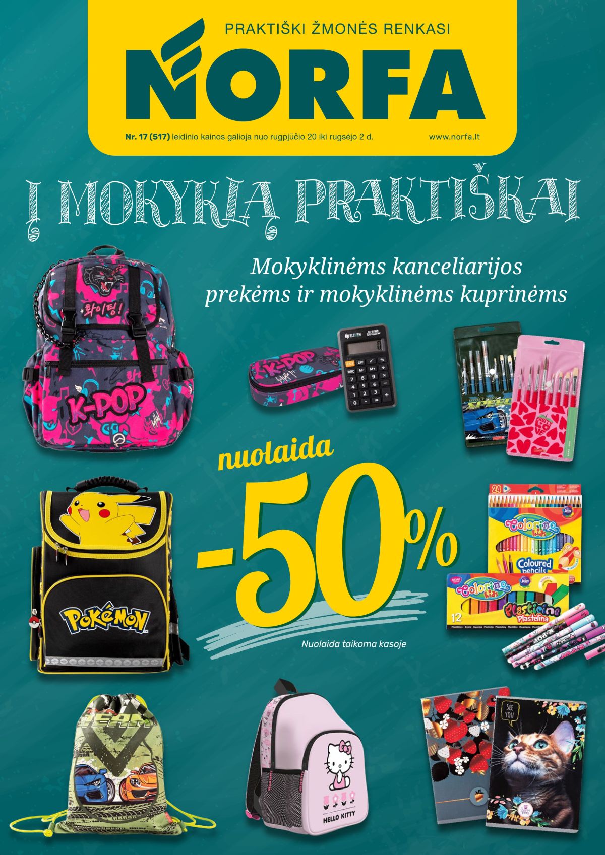 norfa - NORFA - Leidinys Nr.17 (2026 08 20 - 2026 09 02)