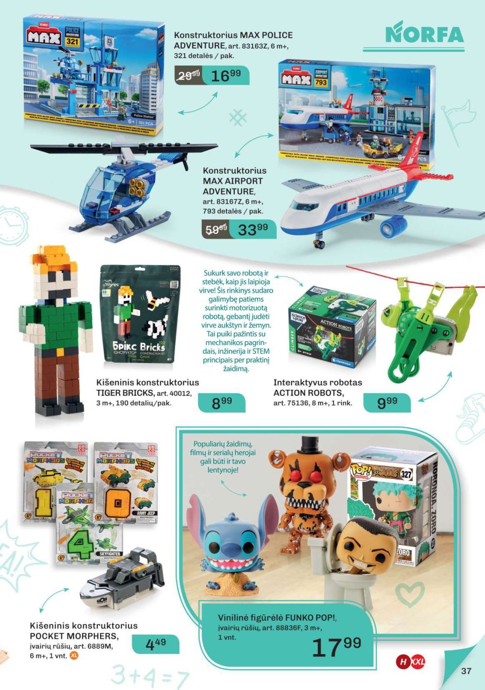 norfa - NORFA - ATRASK RINKIS TOBULĖK (2025 08 05 - 2025 08 25) - page: 37