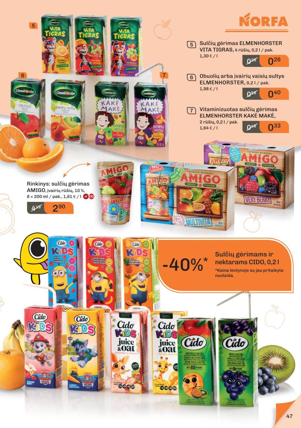 norfa - NORFA - ATRASK RINKIS TOBULĖK (2025 08 05 - 2025 08 25) - page: 47