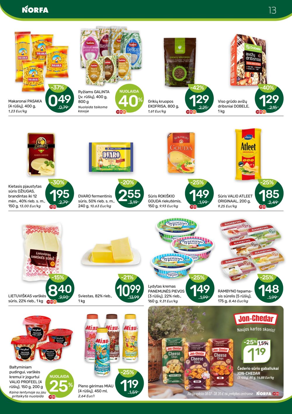 norfa - NORFA - Leidinys Nr.17 (2025 08 07 - 2025 08 20) - page: 13