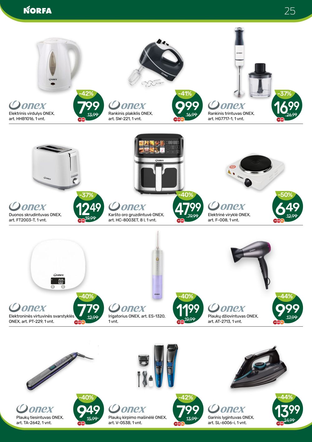 norfa - NORFA - Leidinys Nr.17 (2025 08 07 - 2025 08 20) - page: 25