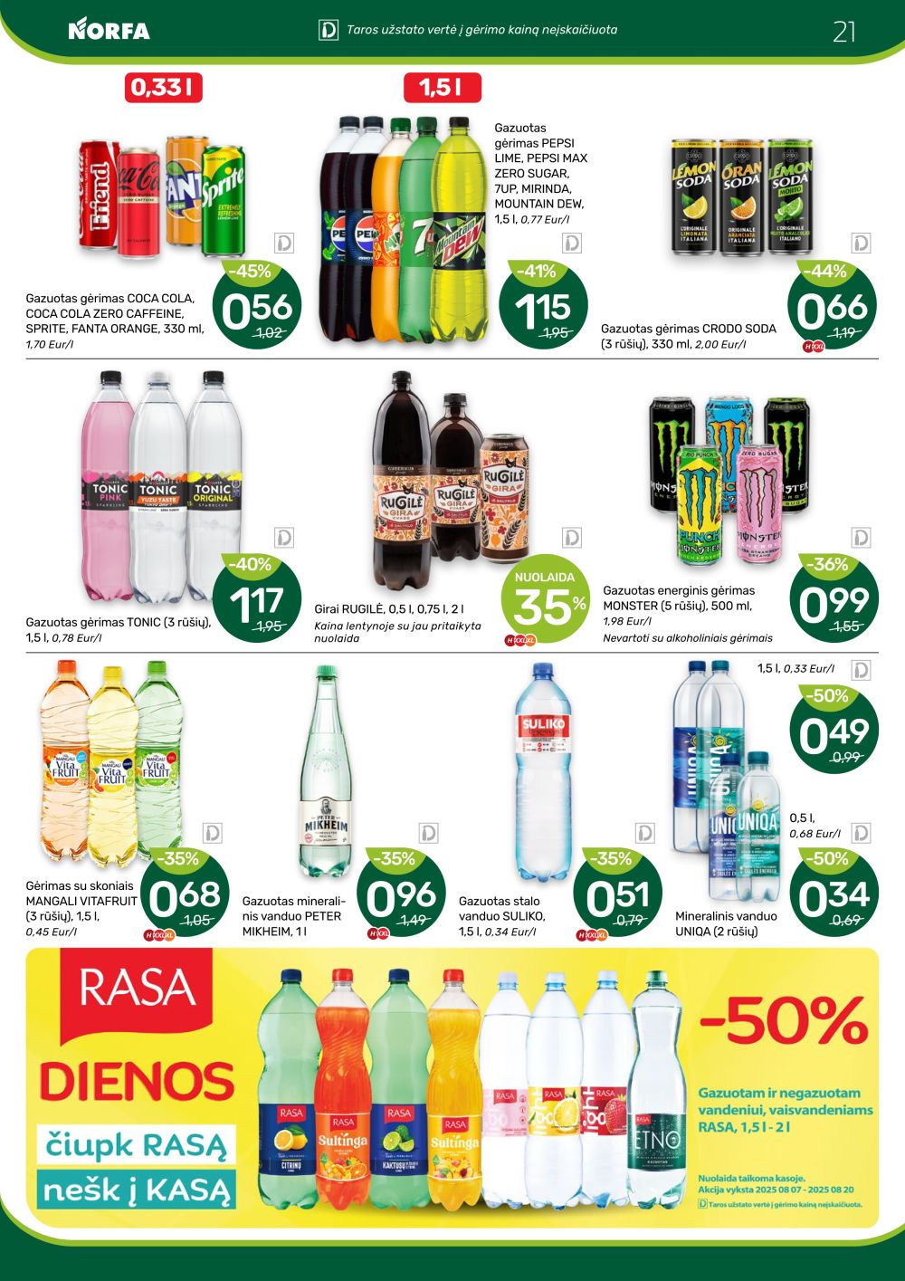 norfa - NORFA - Leidinys Nr.17 (2025 08 07 - 2025 08 20) - page: 21