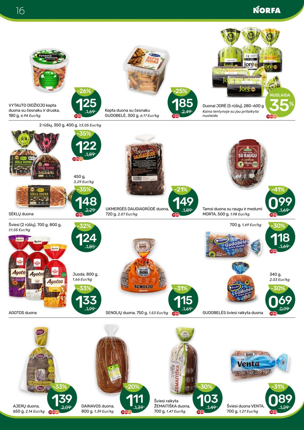 norfa - NORFA - Leidinys Nr.17 (2025 08 07 - 2025 08 20) - page: 16