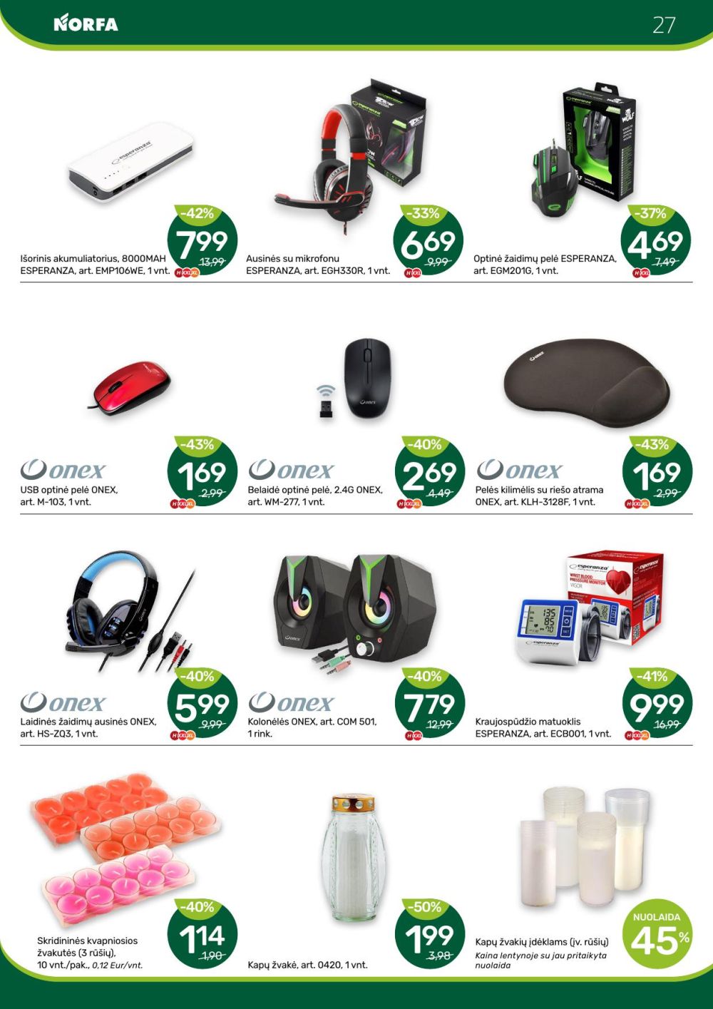 norfa - NORFA - Į mokyklą praktiškai! (2025 08 21 - 2025 09 03) - page: 27