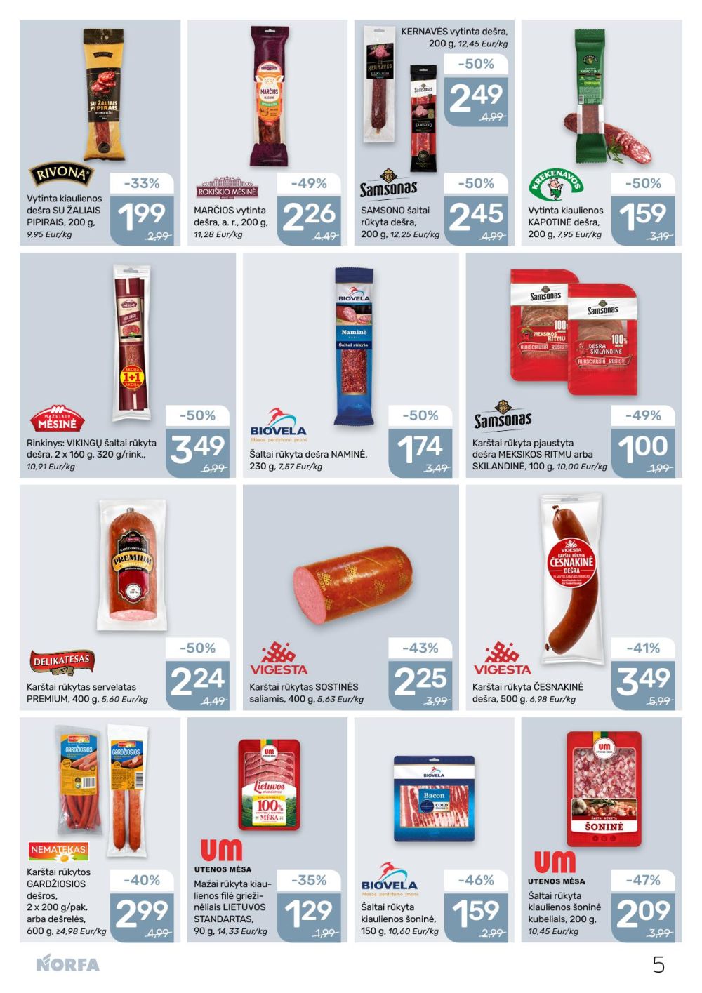 norfa - NORFA - Leidinys Nr.19 (2025 09 04 - 2025 09 17) - page: 5