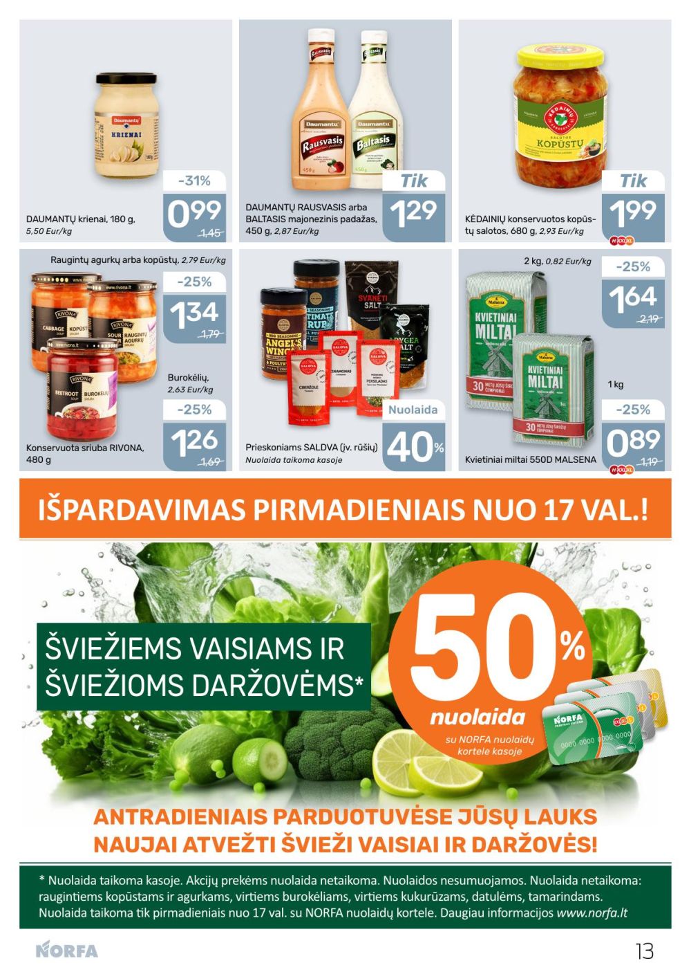 norfa - NORFA - Leidinys Nr.19 (2025 09 04 - 2025 09 17) - page: 13