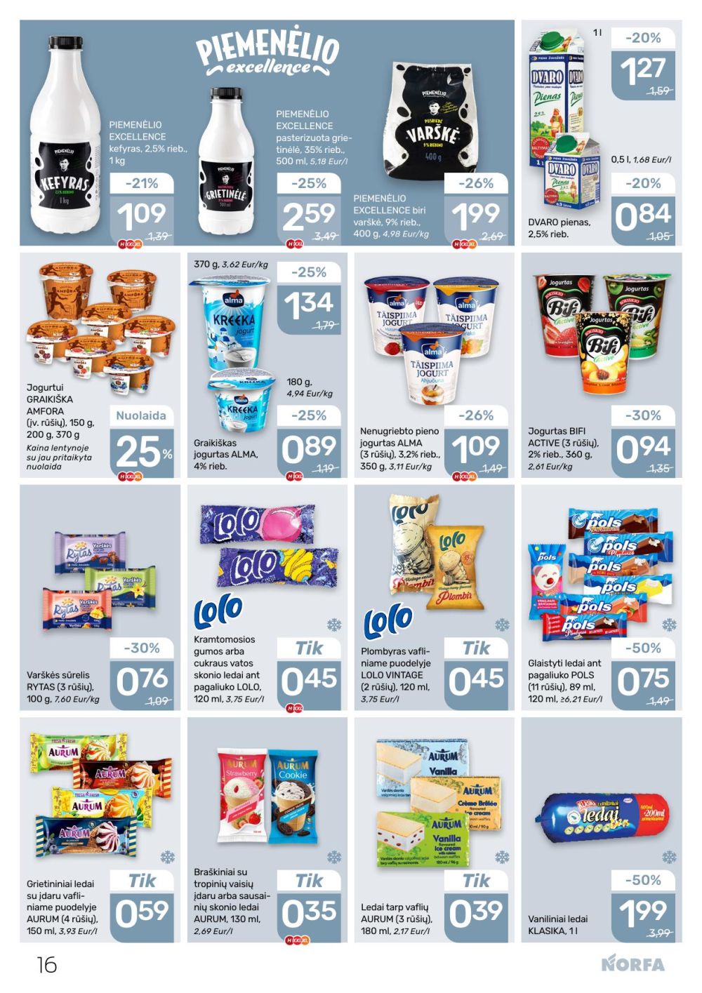 norfa - NORFA - Leidinys Nr.19 (2025 09 04 - 2025 09 17) - page: 16